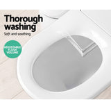 Home & Garden > Bathroom Accessories Non Electric Bidet Toilet Seat Bathroom - White