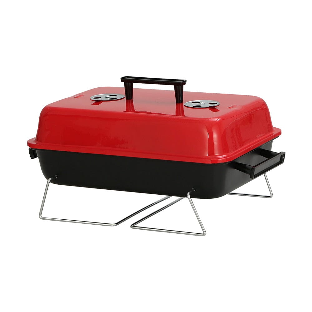 Home & Garden > BBQ Grillz Charcoal BBQ Portable Grill Camping Barbecue Outdoor Cooking Smoker