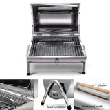 Home & Garden > BBQ Grillz Portable BBQ Drill Outdoor Camping Charcoal Barbeque Smoker Foldable