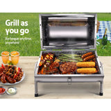 Home & Garden > BBQ Grillz Portable BBQ Drill Outdoor Camping Charcoal Barbeque Smoker Foldable