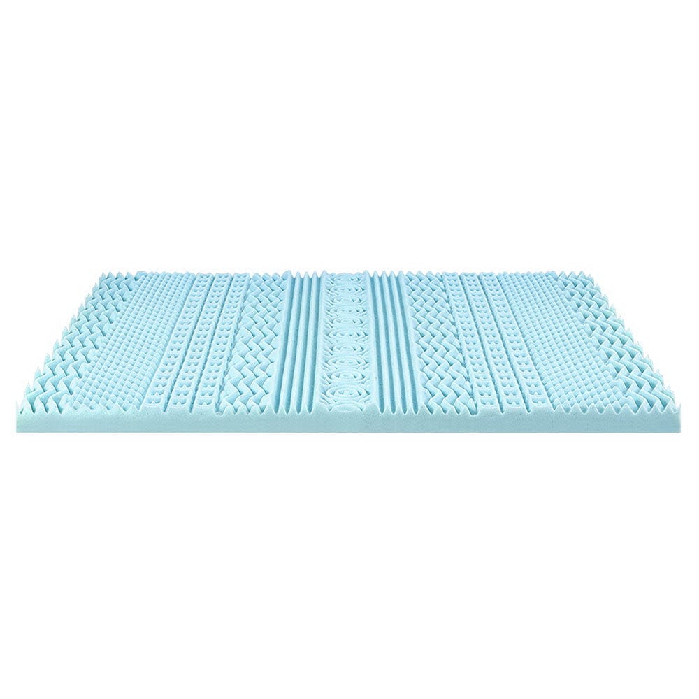 Home & Garden > Bedding Giselle Bedding 11-zone Memory Foam Mattress Topper 8cm - Single