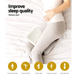 Home & Garden > Bedding Giselle Bedding Memory Foam Pillow Cushion Neck Support Knee Leg Pillows Soft