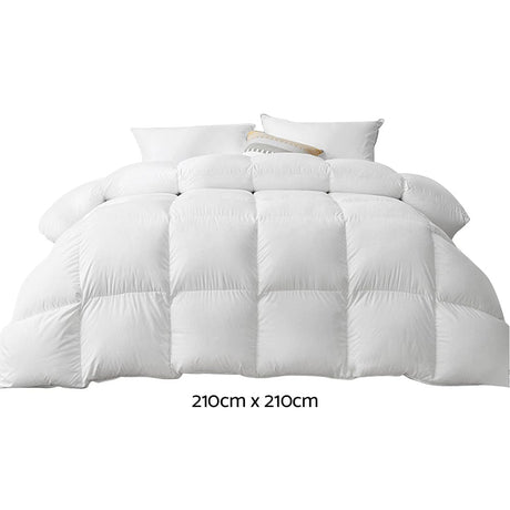 Home & Garden > Bedding Giselle Bedding Queen Size 800GSM Goose Down Feather Quilt