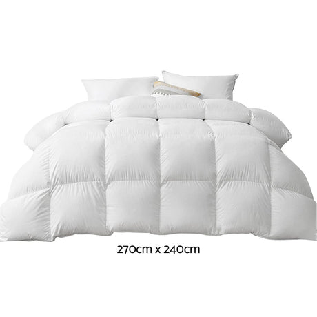 Home & Garden > Bedding Giselle Bedding Super King 800GSM Goose Down Feather Quilt