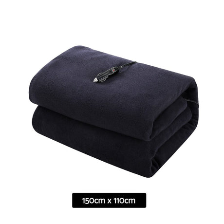 Home & Garden > Bedding Giselle Electric Heated Blanket Car Truck Throw Rug Travel Camping 12V DC Aut