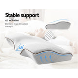 Home & Garden > Bedding Giselle Memory Foam Pillow Neck Pillows Contour Rebound Pain Relief Support