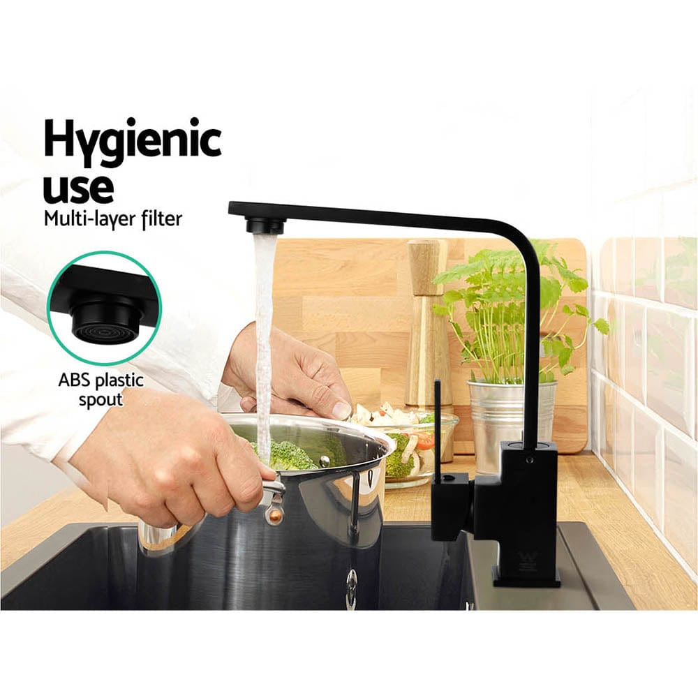 Home & Garden > DIY Kitchen Mixer Tap -Black