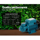 Home & Garden > Garden Tools Giantz Peripheral Pump Water Garden Boiler Car Wash Irrigation Electric QB60