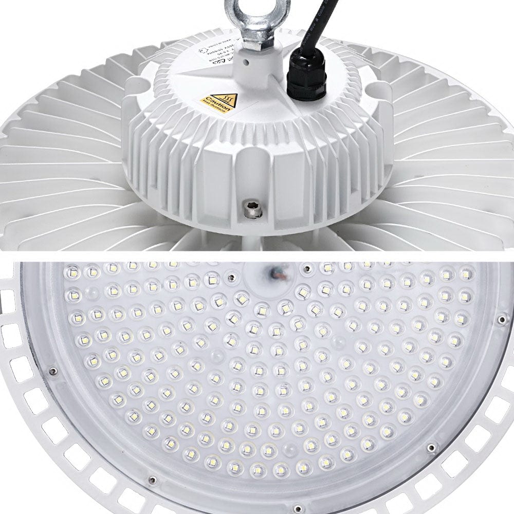 Home & Garden > Lighting Leier LED High Bay Lights Light 200W Industrial Workshop Warehouse Gym WH