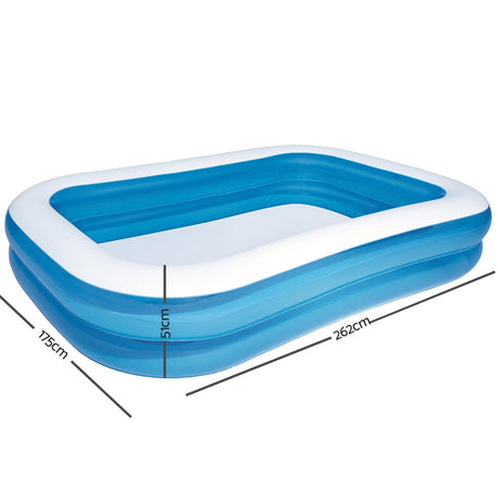 Home & Garden > Pool & Accessories Bestway Inflatable Kids Above Ground Swimming Pool