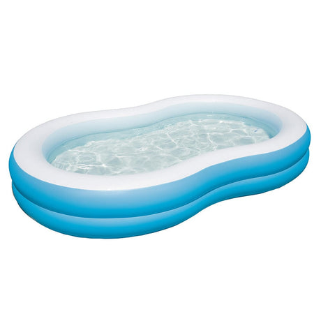 Home & Garden > Pool & Accessories Bestway Inflatable Kids Pool Swimming Pool Family Pools 2.62m x 1.57m x 46cm