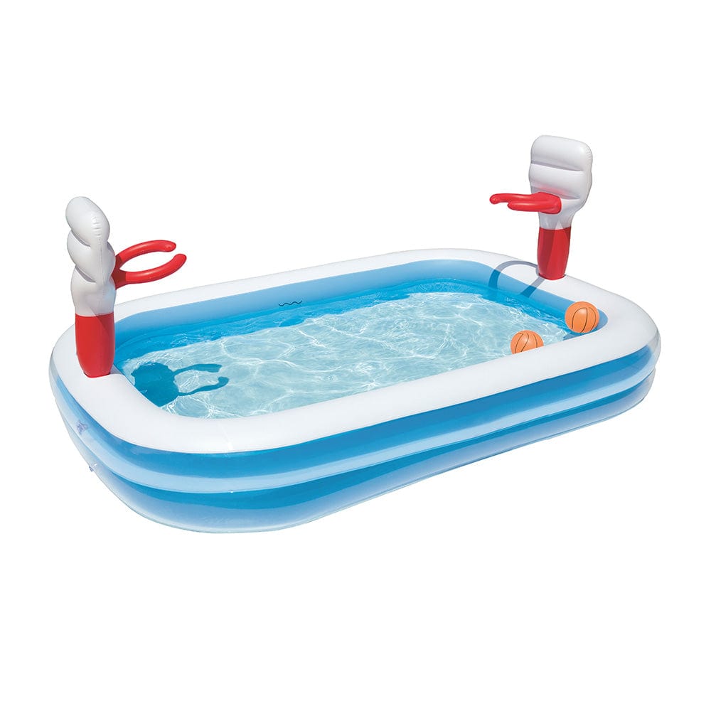 Home & Garden > Pool & Accessories Bestway Inflatable Play Pool Kids Pool Swimming Basketball Play Pool