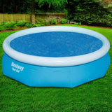 Home & Garden > Pool & Accessories Bestway Solar Pool Cover Blanket for Swimming Pool 10ft 305cm Round Pool 58241