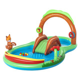 Home & Garden > Pool & Accessories Bestway Swimming Pool Above Ground Inflatable Kids Friendly Woods Play Pools