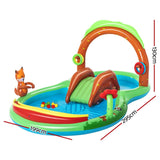 Home & Garden > Pool & Accessories Bestway Swimming Pool Above Ground Inflatable Kids Friendly Woods Play Pools