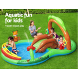 Home & Garden > Pool & Accessories Bestway Swimming Pool Above Ground Inflatable Kids Friendly Woods Play Pools