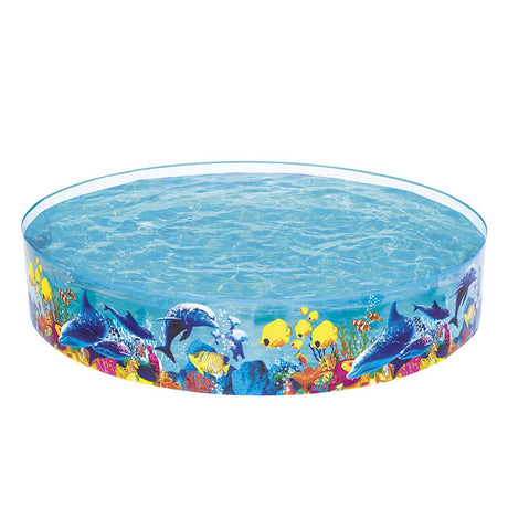 Home & Garden > Pool & Accessories Bestway Swimming Pool Fun Odyssey Above Ground Kids Play Inflatable Round Pools