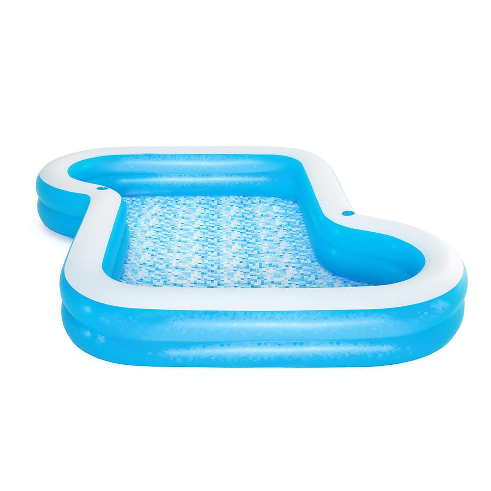 Home & Garden > Pool & Accessories Bestway Swimming Pool Kids Above Ground Inflatable Rectangular Family 3M Pools