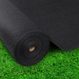 Home & Garden > Shading Instahut 1.83 x 10m Shade Sail Cloth - Black