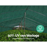 Home & Garden > Shading Instahut 50% Sun Shade Cloth Shadecloth Sail Roll Mesh Outdoor 100gsm 1.83x20m