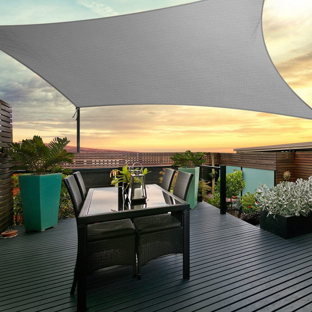 Home & Garden > Shading Instahut Shade Sail Cloth Canopy Shadecloth Awning Outdoor Rectangle 3x5M