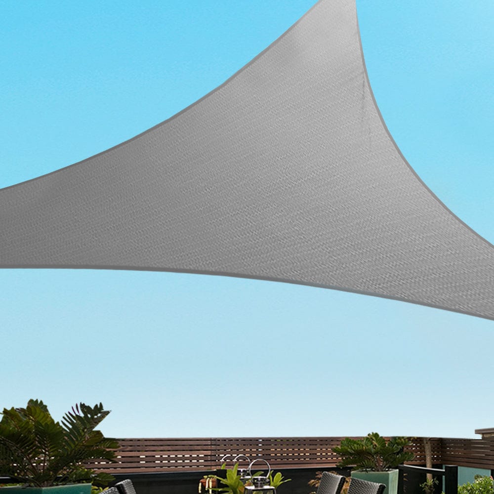 Home & Garden > Shading Instahut Sun Shade Sail Cloth Shadecloth Triangle Canopy 280gsm 4x4x5.7m