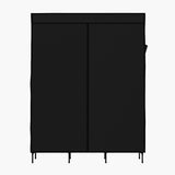 Home & Garden > Storage Artiss Clothes Wardrobe Closet Storage Large Portable Organiser with Shelf Black