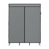 Home & Garden > Storage Artiss Clothes Wardrobe Closet Storage Large Portable Organiser with Shelf Grey