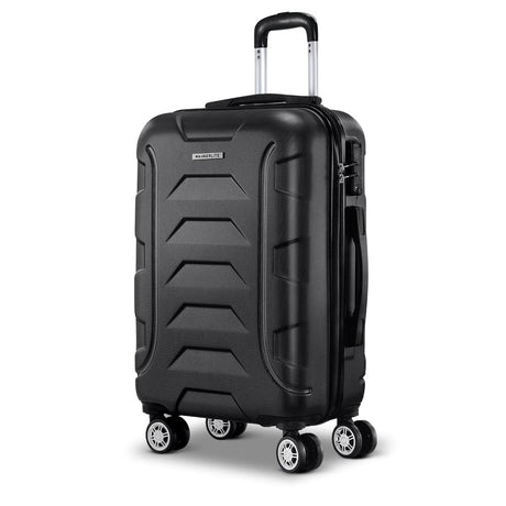 Home & Garden > Travel Wanderlite 20" Luggage Travel Suitcase Set Trolley Hard Case Strap Lightweight