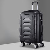 Home & Garden > Travel Wanderlite 20" Luggage Travel Suitcase Set Trolley Hard Case Strap Lightweight