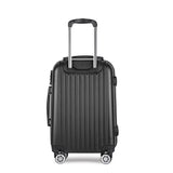 Home & Garden > Travel Wanderlite 20" Luggage Trolley Travel Suitcase Set Hard Case Shell Lightweight