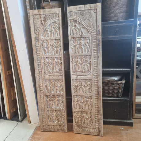 Indian Hand Carved Art Panel