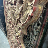 Indonesian Hand-Carved Panel