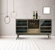 Industrial Style Drinks Cabinet