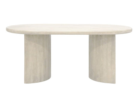 Mango Wood Natural Dining Table 1.8m