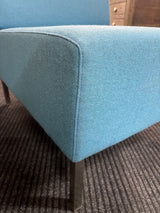 NZ Made Sofa Chair -Light Blue