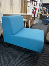 NZ Made Sofa Chair -Light Blue