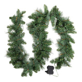 Occasions > Christmas Jingle Jollys 1.8M Christmas Garland with Pre-lit LED Lights Xmas Tree Decor