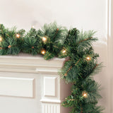 Occasions > Christmas Jingle Jollys 1.8M Christmas Garland with Pre-lit LED Lights Xmas Tree Decor