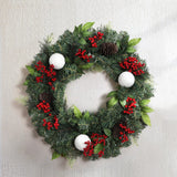 Occasions > Christmas Jingle Jollys 2FT 60CM Christmas Wreath with Decor Xmas Tree Decoration