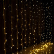 Occasions > Lights Jingle Jollys Christmas Lights 6Mx3M 600 LED Curtain Light Decorations Warm