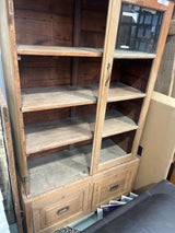Old Teak Indian Cabinet - handyman special Old Teak Indian Cabinet - handyman special