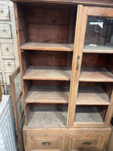 Old Teak Indian Cabinet - handyman special Old Teak Indian Cabinet - handyman special