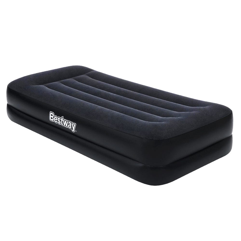 Bestway Air Mattress Bed Single Size Inflatable Camping Beds Built in Pump