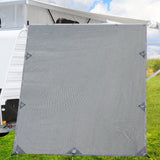 Outdoor > Camping Pop Top Caravan Privacy Screen 2.1 x 1.8M Sun Shade End Wall Roll Out Awning