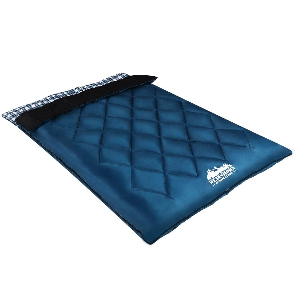 Outdoor > Camping Weisshorn Sleeping Bag Camping Hiking Tent Outdoor Comfort 5 Degree Navy