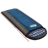 Outdoor > Camping Weisshorn Sleeping Bag Camping Hiking Tent Winter Outdoor Comfort 0 Degree Navy