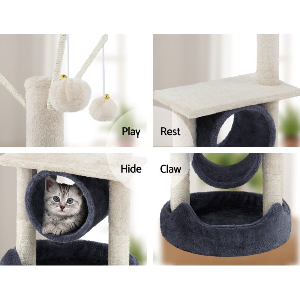 Pet Care > Cat Supplies i.Pet Cat Tree Scratching Post 76cm Scratcher Tower Condo House Hanging toys