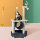 Pet Care > Cat Supplies i.Pet Cat Tree Scratching Post 76cm Scratcher Tower Condo House Hanging toys