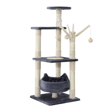 Pet Care > Cat Supplies i.Pet Cat Tree Scratching Post Scratcher Cat Tree Tower Condo House toys 110cm